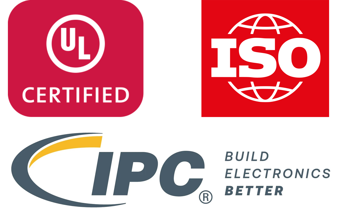 Dicro Oy on UL, IPC ja ISO sertifioitu.